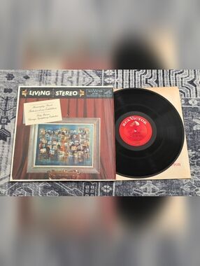 RCA VICTOR CLASSIC AUDIOPHILE vinyl vintage 1958 LSC-2201 REINER Moussorgsky USA